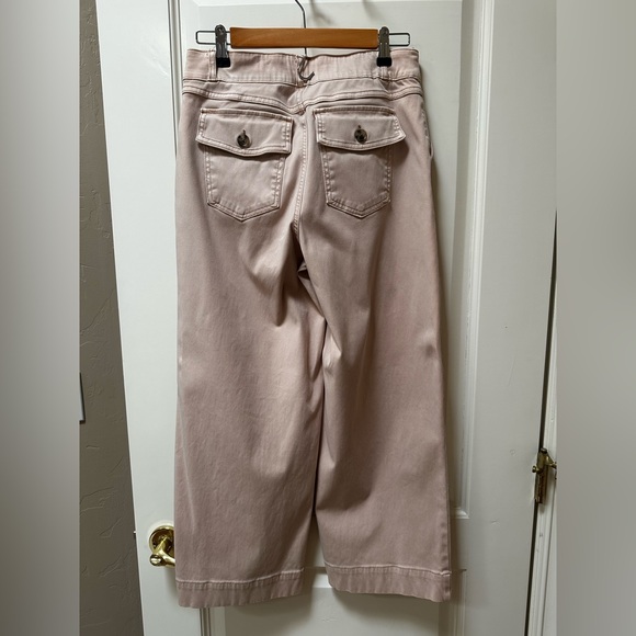 SPANX Women's Light Pink Wide Leg Pants - Picture 2 of 6